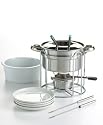 Martha Stewart Collection Stainless Steel Fondue Set