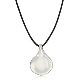 blue heart diamond necklace Argento Vivo Organic Co