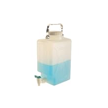 Nalgene Polypropylene Autoclavable Rectangular Carboy with Spigot