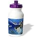 Steve Shachter Art - BOTTOM DWELLING SHARKS - Water Bottles
