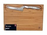 J.A. Henckels Twin Fork Tip Cheese Knife with Bamboo Cutting Board