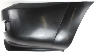 Evan-Fischer EVA21472052189 Bumper Extension Passenger Side RH Rear End Smooth black