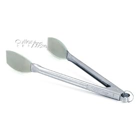 Amco Silicone Tongs, Clear by Amco