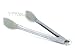 Amco Silicone Tongs, Clear