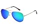 LUENX Aviator Sunglasses Men Women Polarized UV400 Metal Frame 60MM
