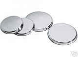 Set of 4 Stainless Steel Hob Covers