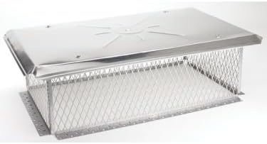 Gelco 5/8 inch mesh Chimney Cap 10H x 25W x41L