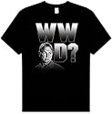 NCIS TV Show WHAT WOULD GIBBS DO Adult Black T-shirt Tee Shirt