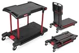 Rubbermaid Convertible Plastic Utility Cart