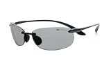 Bolle Sunglasses Kickback Plating Gun Metal Frame with Modulator Polarized Gray Lenses