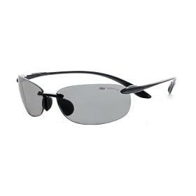 Bolle Sunglasses Kickback Plating Gun Metal Frame with Modulator Polarized Gray Lenses