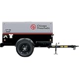 - Chicago Pneumatic Portable Air Compressor - 185 CFM @ 100 PSI, Model# CP185