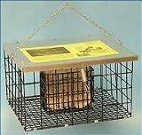 Bird Feeder, Squirrel & Starling Proof Wire Suet