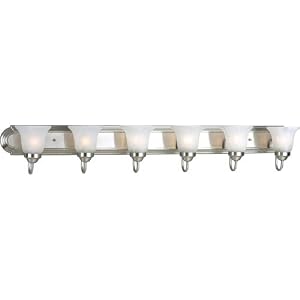 Builder Bath Vanity Light in Brushed Nickel by 