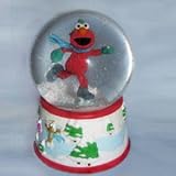 31 Vj1ho8JL. SL160  Sesame Street Elmo Resin Musical Water Globe