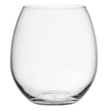 Clear Polycarbonate Stemless Wine Glass - 18 Oz Discount