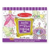Melissa & Doug Jumbo Coloring Pad - Princess & Fairy