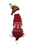 Dog Sweater - Gorgeous Red Caribou Pet Sweater - XX-Large (XXL)