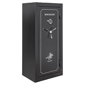 Winchester Ranger 19-7 Gun Safe, 24 Gun Capacity (Black) by