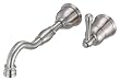Danze Opulence Wall Sink Faucet Brush Nickel D216557BN
