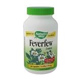 Nature's Way Feverfew Leaves 380 mg, Capsules 180ea