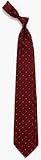 Fish / Cross (Red) Woven Polyester Adult Tie From Eagle Wings