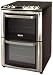60cm Insight Electric Cooker c/w 4 Zone Ceramic Hob Stainless Steel