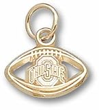 Ohio State Buckeyes 1/4 Athletic O Pierced Football Charm 14KT Gold Jewelry 31 W3DHQlSL. SL160 Ohio State Buckeyes 1/4 Athletic O Pierced Football Charm 14KT Gold Jewelry