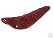 Red Velour Diamond Banana Seat Stingray Saddle Bicycle