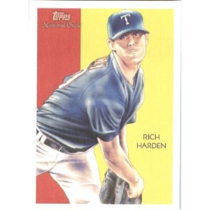 2010 Topps National Chicle Baseball Cards #188 Rich Harden Chicago Cubs Mint Condition