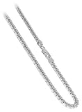 Nickel Free Sterling Silver 2mm Box Link Chain Necklace