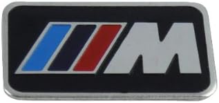 Metal Auto ///M Steering Wheel Emblem Badge Sticker for M3 M5 M6 Z3 1M X1 X3 X5