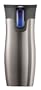 Contigo AUTOSEAL Stainless Steel Vacuum Insulated Tumbler, 16 Ounces, Silver