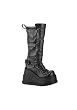 Women's 4.5 Inch Sole Knee Boot With Multi Straps