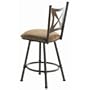 Commerical Trica Aramis 26" Swivel Counter Stool in Multiple Fabrics