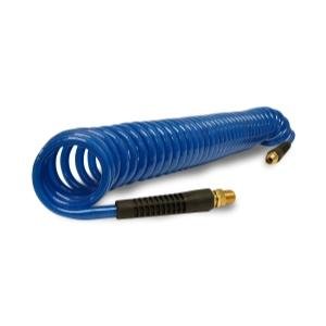 Mountain (MTN91009405) 3 8 x 25' Blue Reinforced Poly Urethane Re-Coil Air Hose by Mountain
