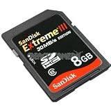 Sandisk SDSDX3-008G-A31 8GB Extreme III SD Card