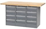 12 Drawer Workbench-Maple
