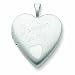 Sterling Silver 20mm Forever In My Heart Locket