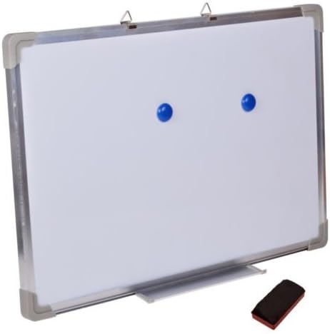 24"x16" Single Side Magnetic Writing Whiteboard Dry Erase Board Office W/ Eraser