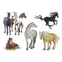 Horses Temporary Tattoo