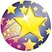 Kangaroo Jumbo Teacher Star Sticker Assortment, 500 Assorted Star Stickers