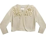 Ivory Embroidered Cardigan Sweater Size 5- B34727
