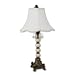 Table Lamp with Pearly Base- Antique Gold