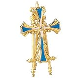 Faberge Cathedral Cross Pendant w/Easel
