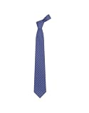 Fendi - Fendi Blue Mini-Logo Squares Woven Silk Tie