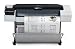 HP DesignJet T1200ps - 44" large-format printer - color - ink-jet - Roll (44 in) - 2400 dpi x 1200 dpi up to 2.1 ppm (color) - USB, 1000Base-T