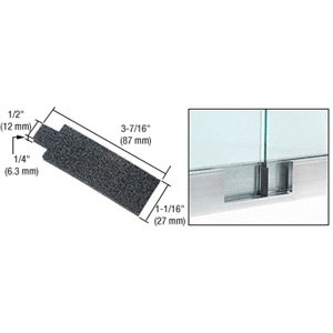 CRL High Density Foam Spacing and Sealing Pads for B5 Series Shoe - Package of 20