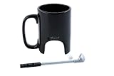 Brink Black Ceramic Golf Mug