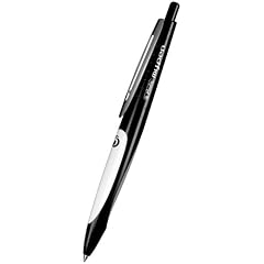 Herlitz my.pen Gel-Kugelschreiber my.pen mit Druckmechanik, schwarz/wei�, inklusive Tintenpatrone, l�schbar
